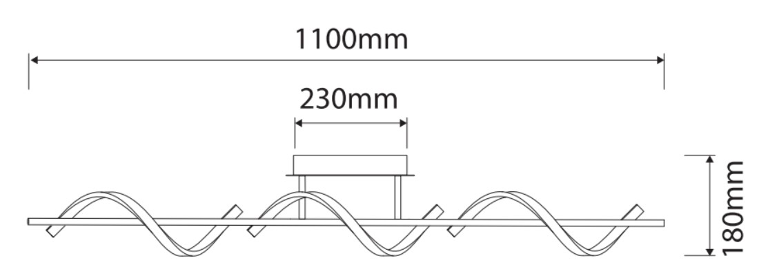 lámparas de techo dimensiones